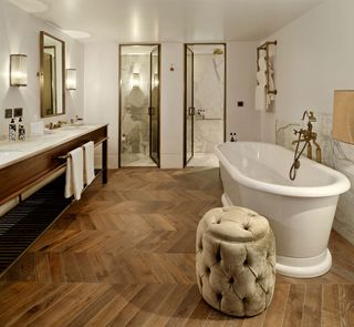 Soho House, Istanbul, Turkey - Guest bathroom