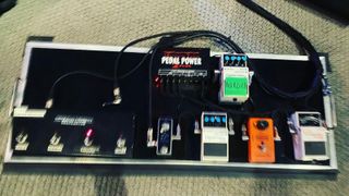 Dave Grohl's 2021 pedalboard