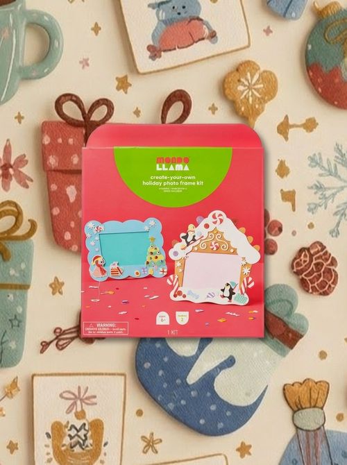 Mondo Llama Christmas Holiday Foam Frames Kit