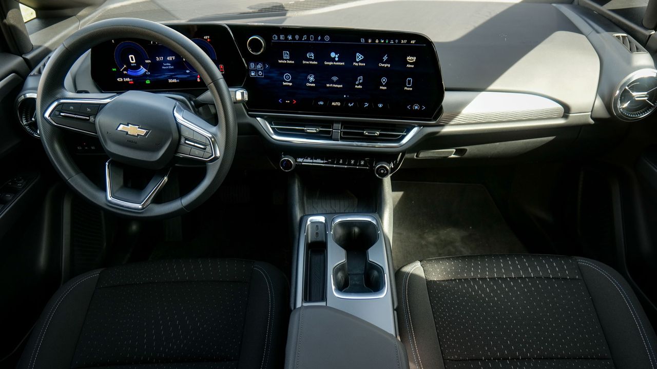 2025 Chevrolet Equinox EV LT test drive review.