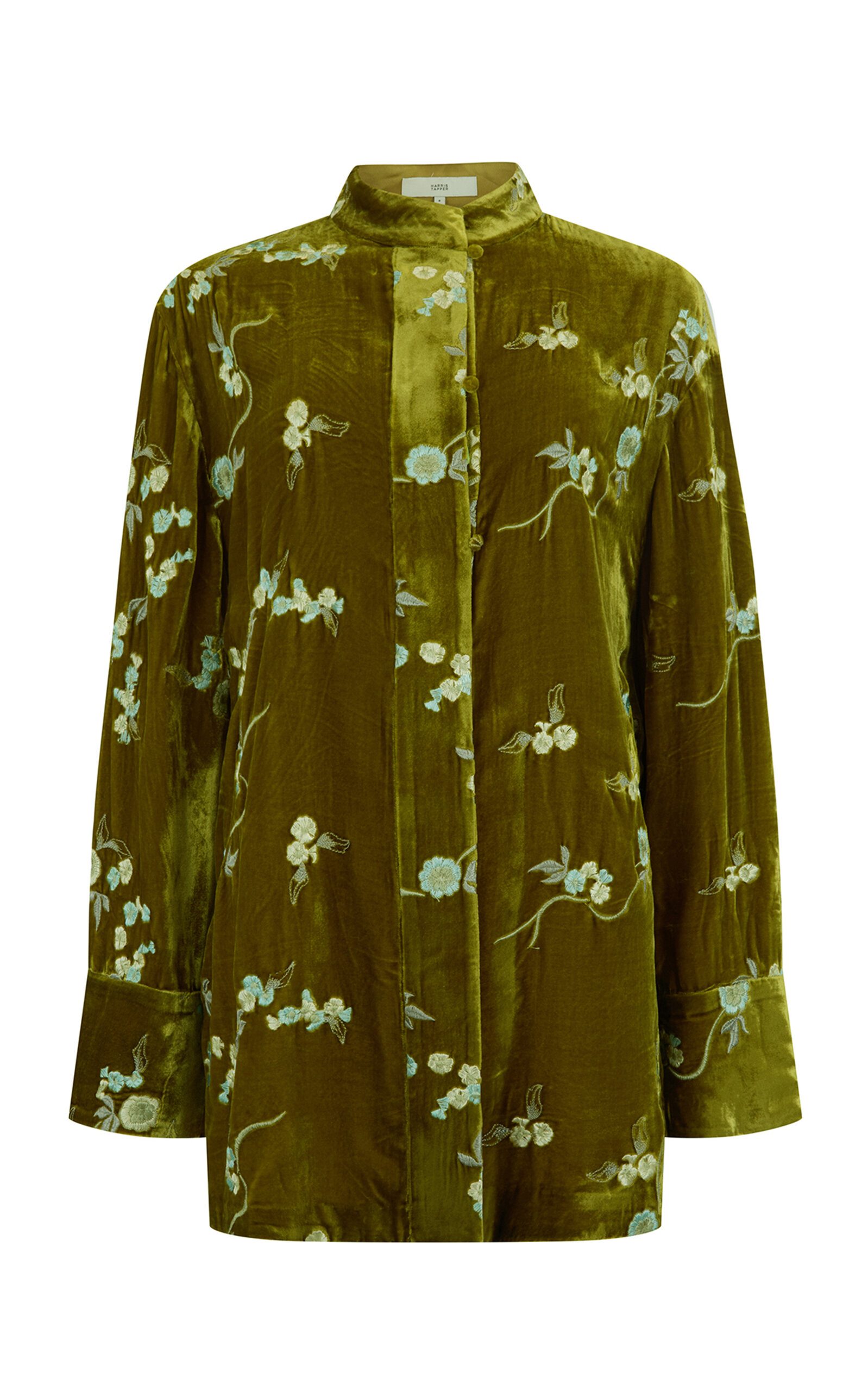 Exclusive Graff Embroidered Silk-Blend Jacket