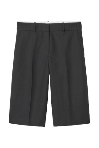 COS Longline Wool-Blend Twill Shorts (Were $135) 