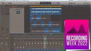 How to comp multiple recordings on to one track