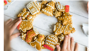 Christmas wreath bake & craft kit, one of this year's best Christmas wreaths