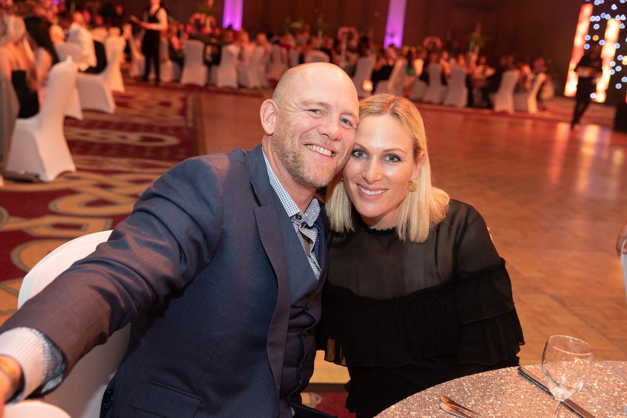 Mike and Zara Tindall