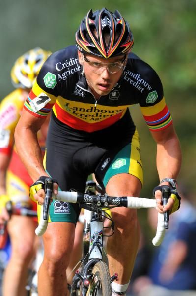 Sven Nys (Landbouwkrediet) resumed his position at the front of European 'cross