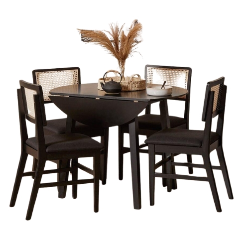 Laura James, Charlie Black Dining Table Set
