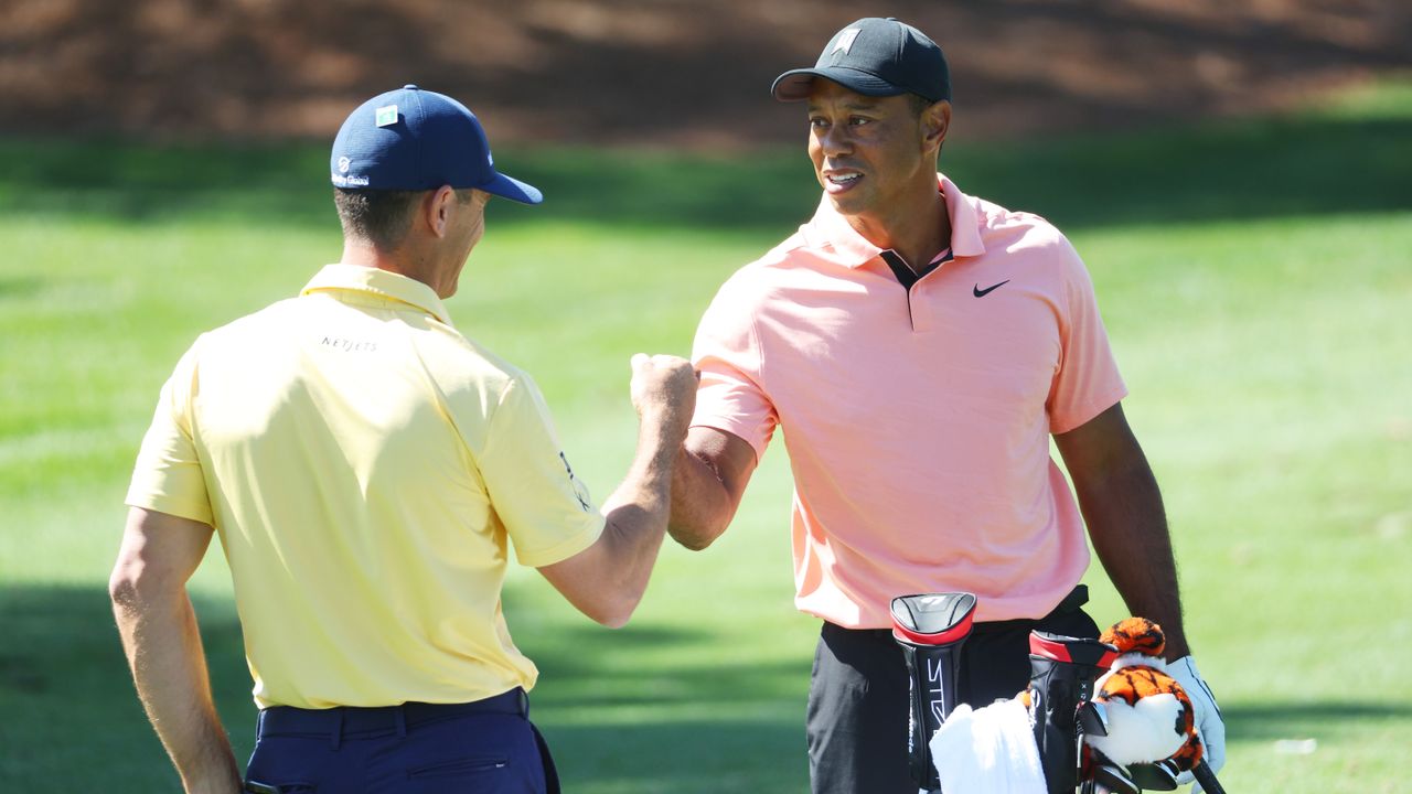 Tiger Woods at the Masters