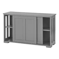 Porch &amp; Den Jefferson Sliding Door Stackable Cabinet: was $209.99, now $147.04 ($62.95 off) at Overstock