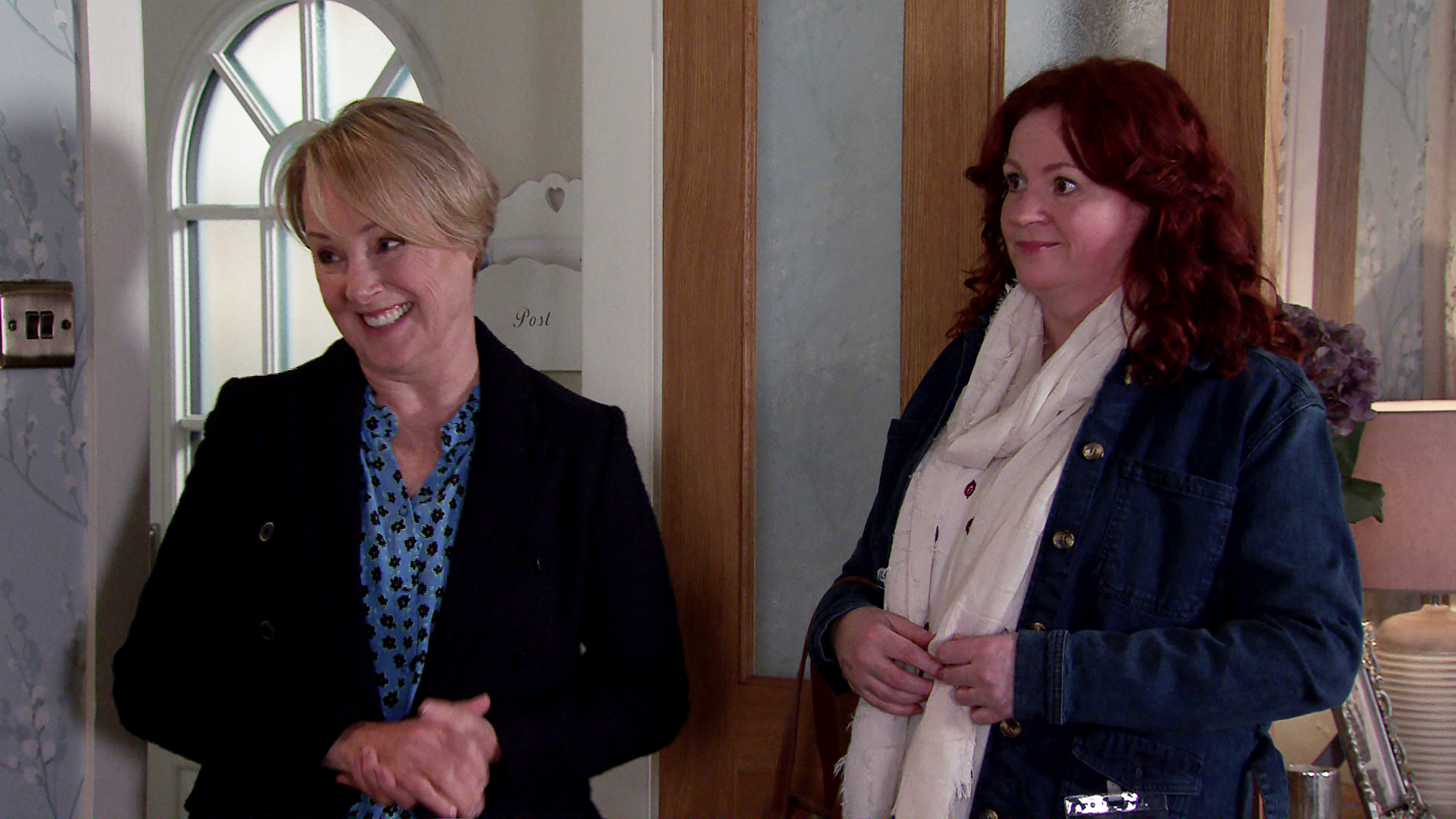 Sally Webster has a surprise visitor