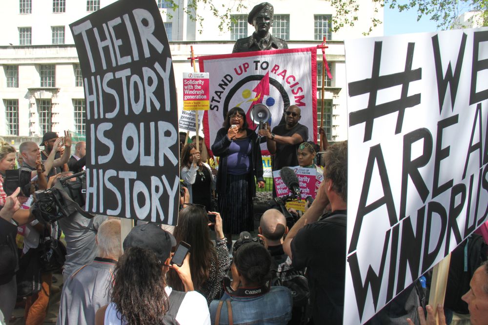 Windrush scandal protest