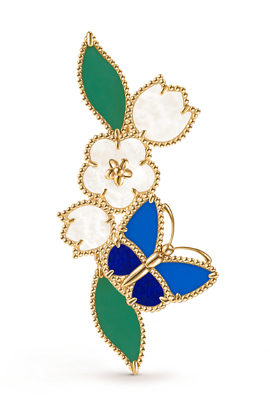 Van Cleef &amp;amp; Arpels, Lucky Spring Butterfly Clip