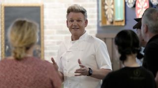 Gordon Ramsay at Grumpy George in Kitchen Nightmares season 9