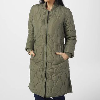 QVC Quilted Padded Coat