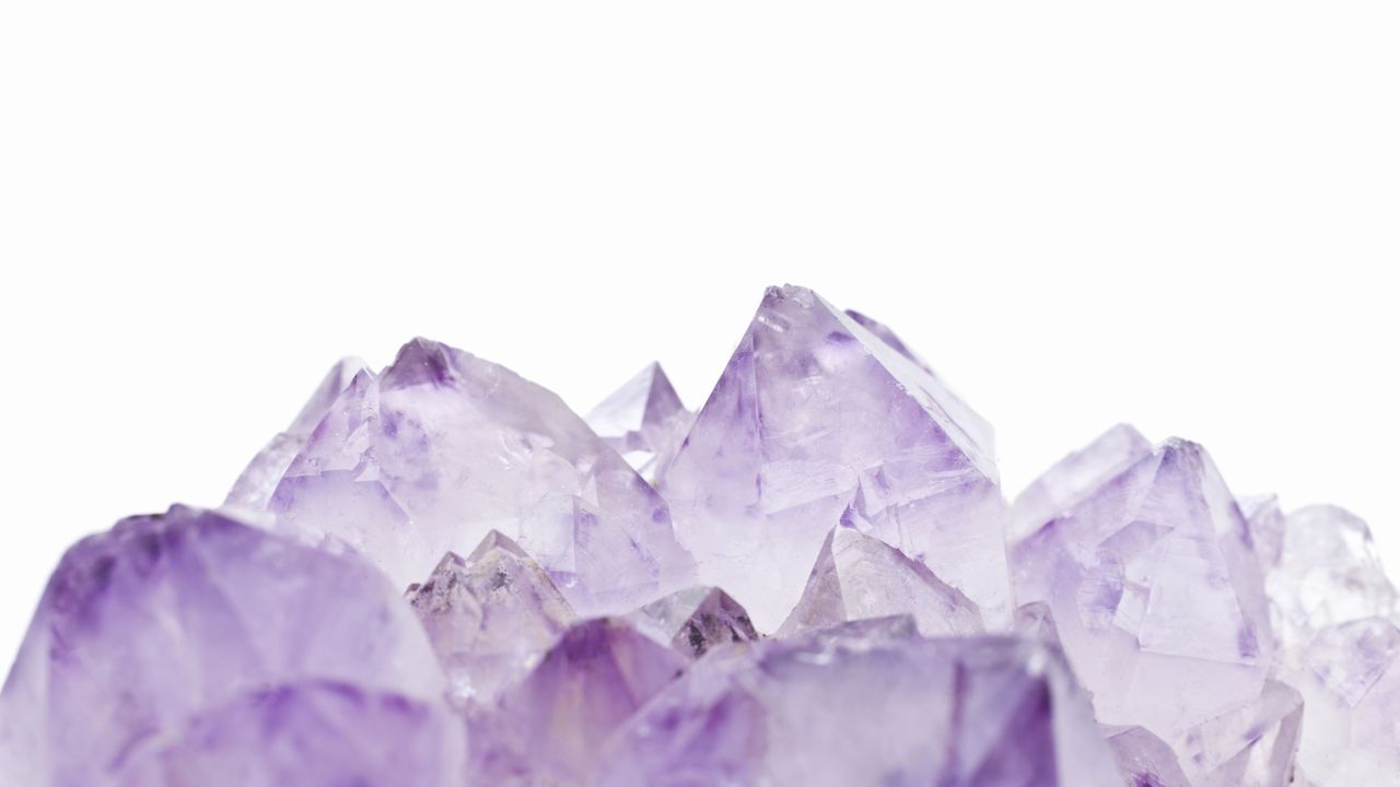 Purple, Rock, Violet, Colorfulness, Lavender, World, Mineral, Ice, Natural material, Quartz, 