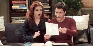 Grace and Will Debra Messing Eric McCormack Will & Grace NBC