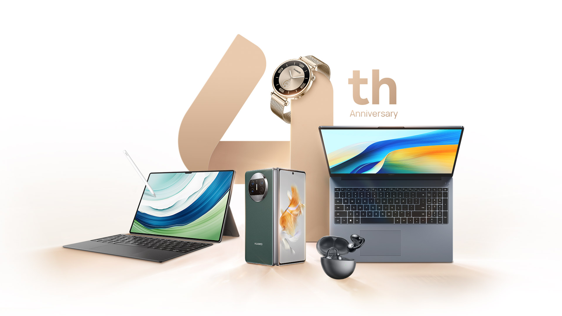 Отпразднуйте годовщину магазина Huawei с огромной экономией на ноутбуках, умных часах, наушниках и многом другом.