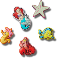 Crocs Disney Princess Ariel 5 Pack Jibbitz