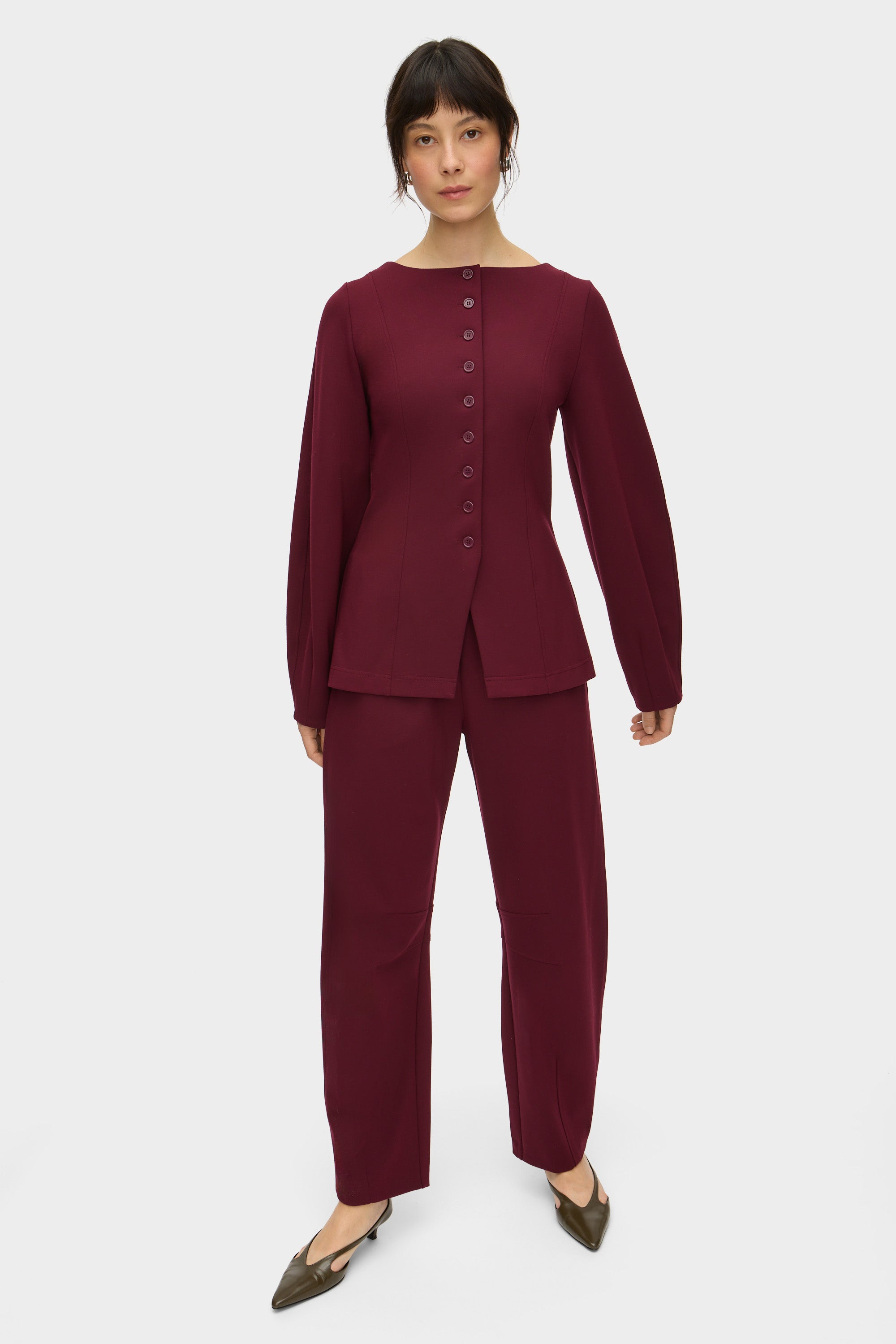 Markus Ponte Barrel Leg Trouser