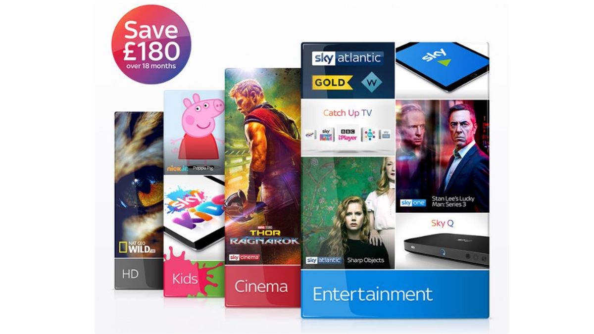 Save £180 on this Sky TV deal with the best in TV, Cinema and kids