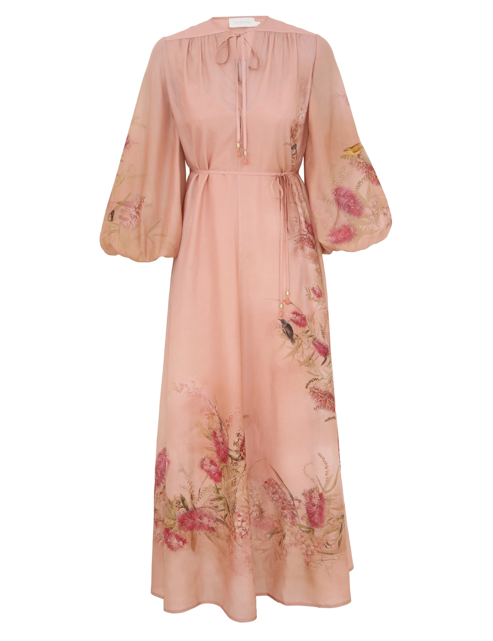 Zimmermannwear, Illuminate Peplum Midi Dress