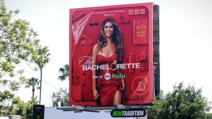 Billboard for ABC's "The Bachelorette" featuring Taylor Frankie Paul