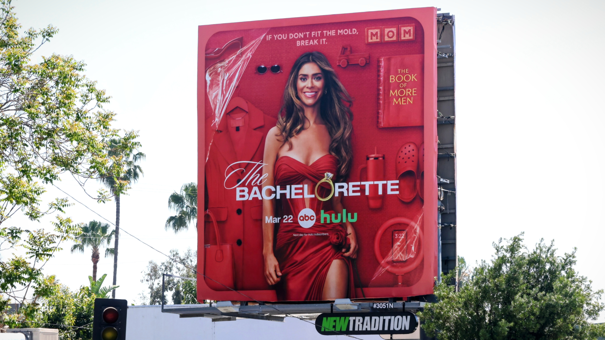 Billboard for ABC's "The Bachelorette" featuring Taylor Frankie Paul