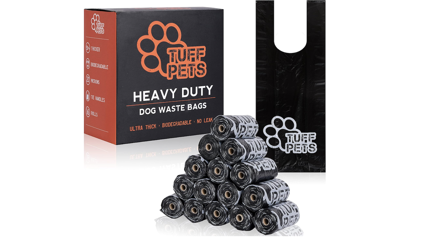 Tuff Pets heavy duty dog waste bags