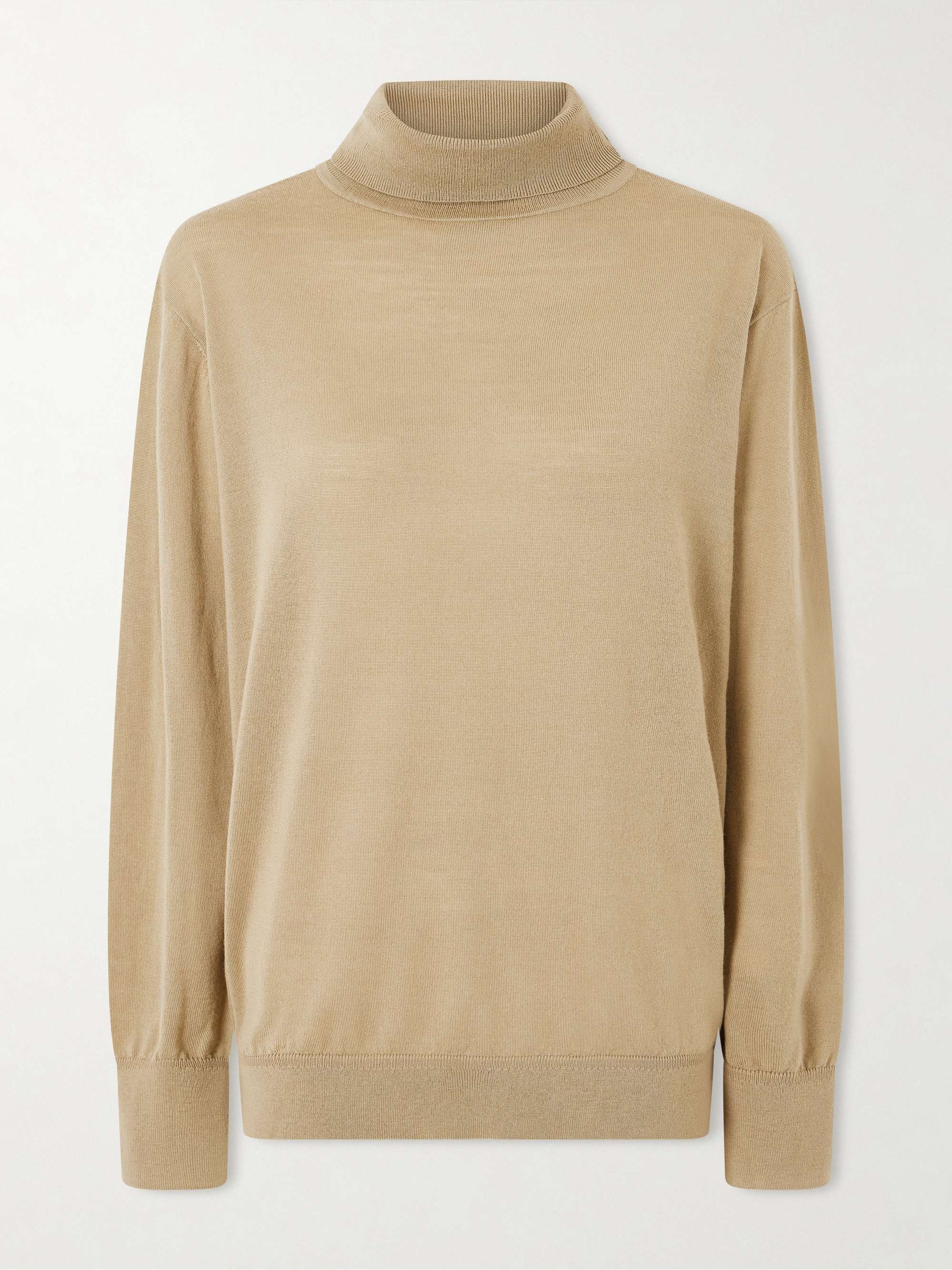 Wool Turtleneck Sweater