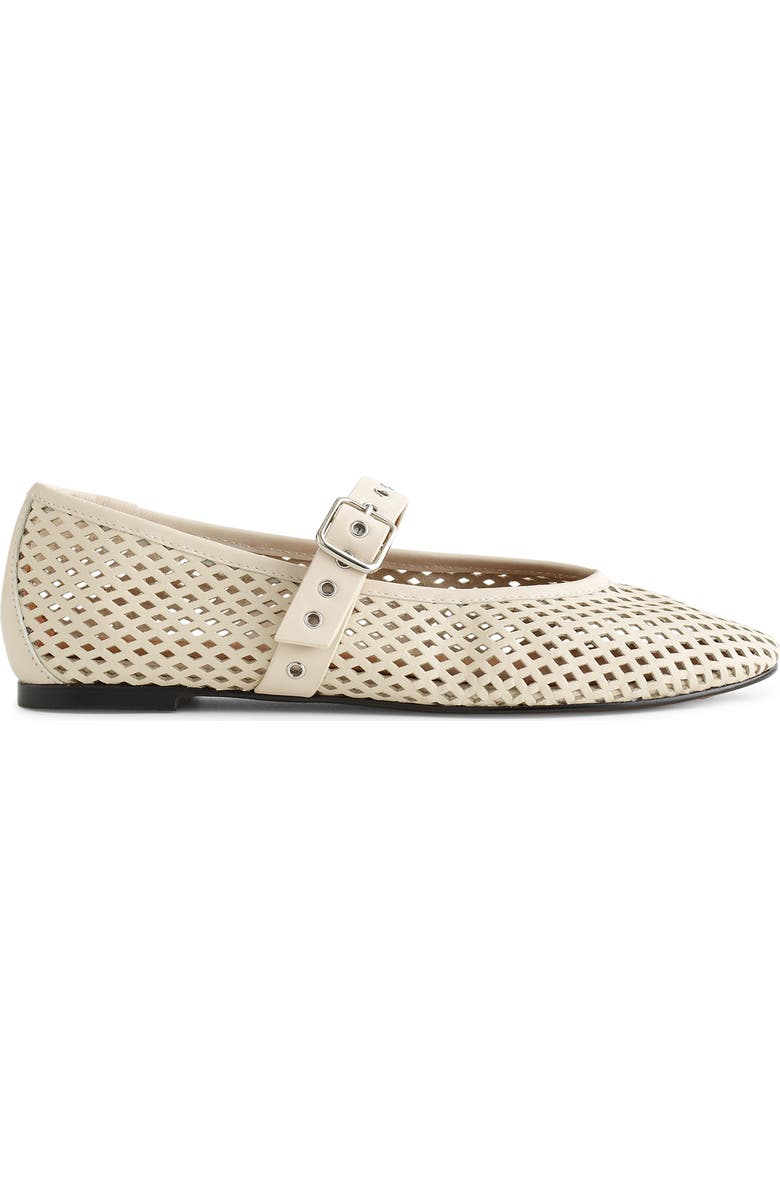 The Remy Perforated Mary Jane Flat