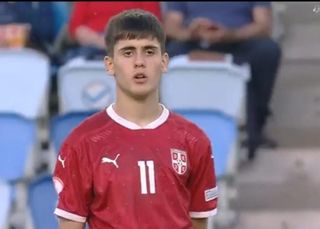 Manchester City target and Serbia U17 player Matija Popovic