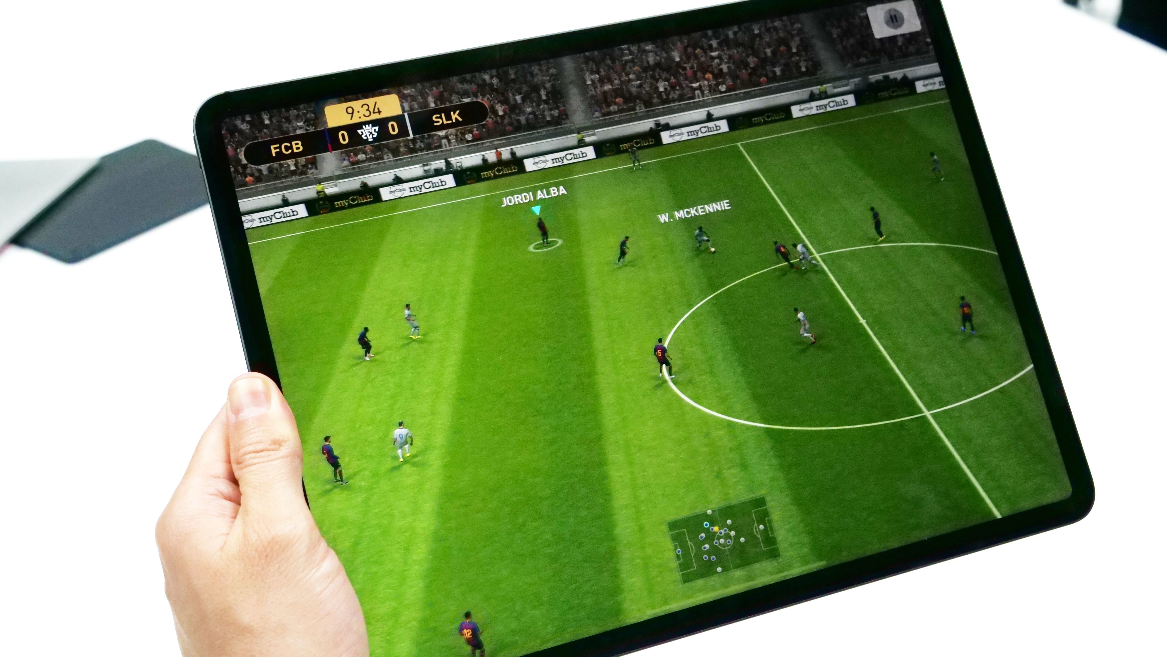 Gaming er flot på denne større tablet
