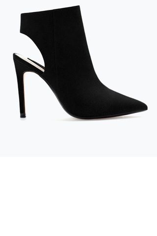 Zara High Heeled Slingback Bootie, £39.99