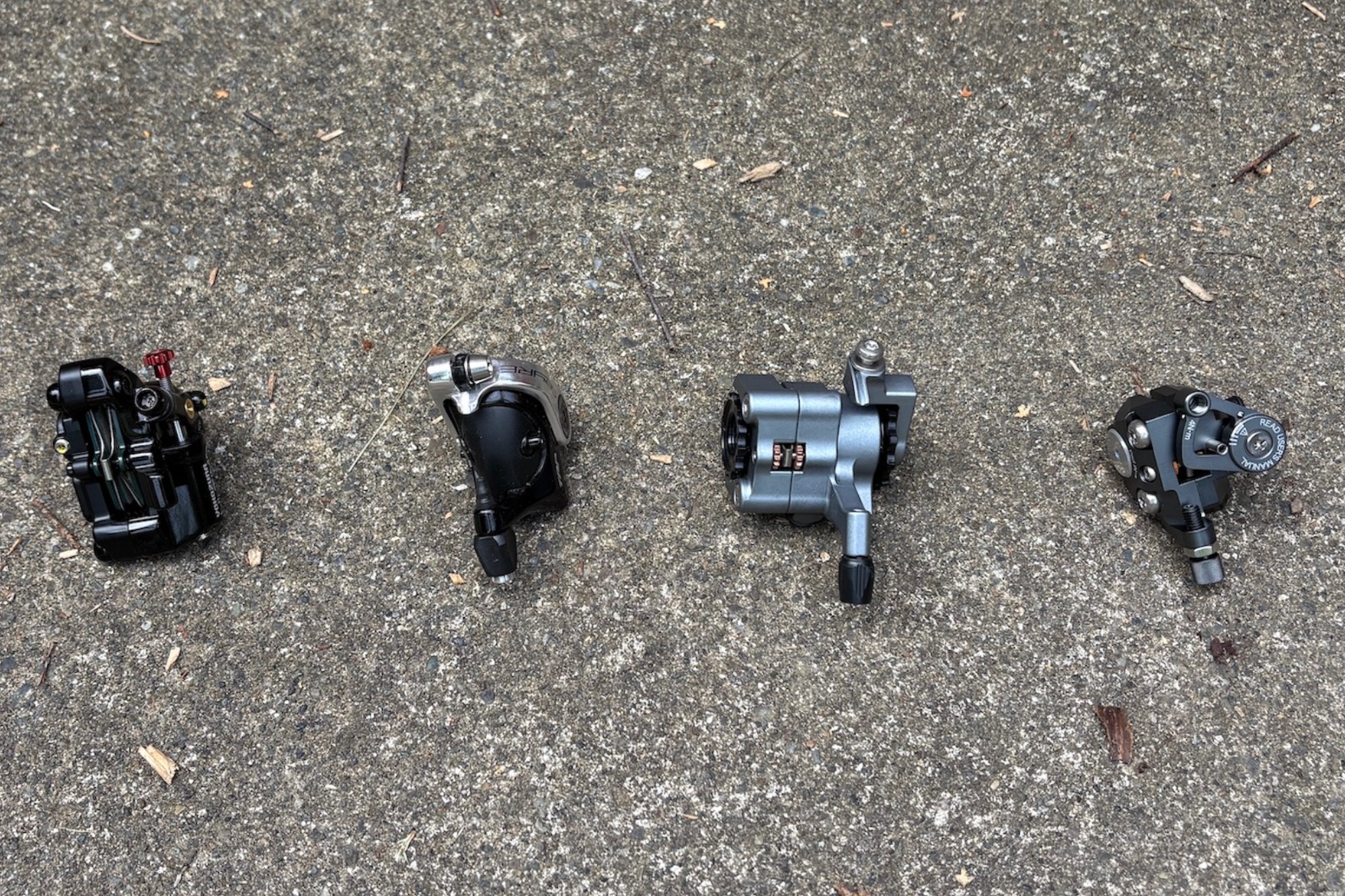 Mechanical disc brakes