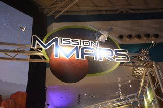 "Mission Mars" exhibit