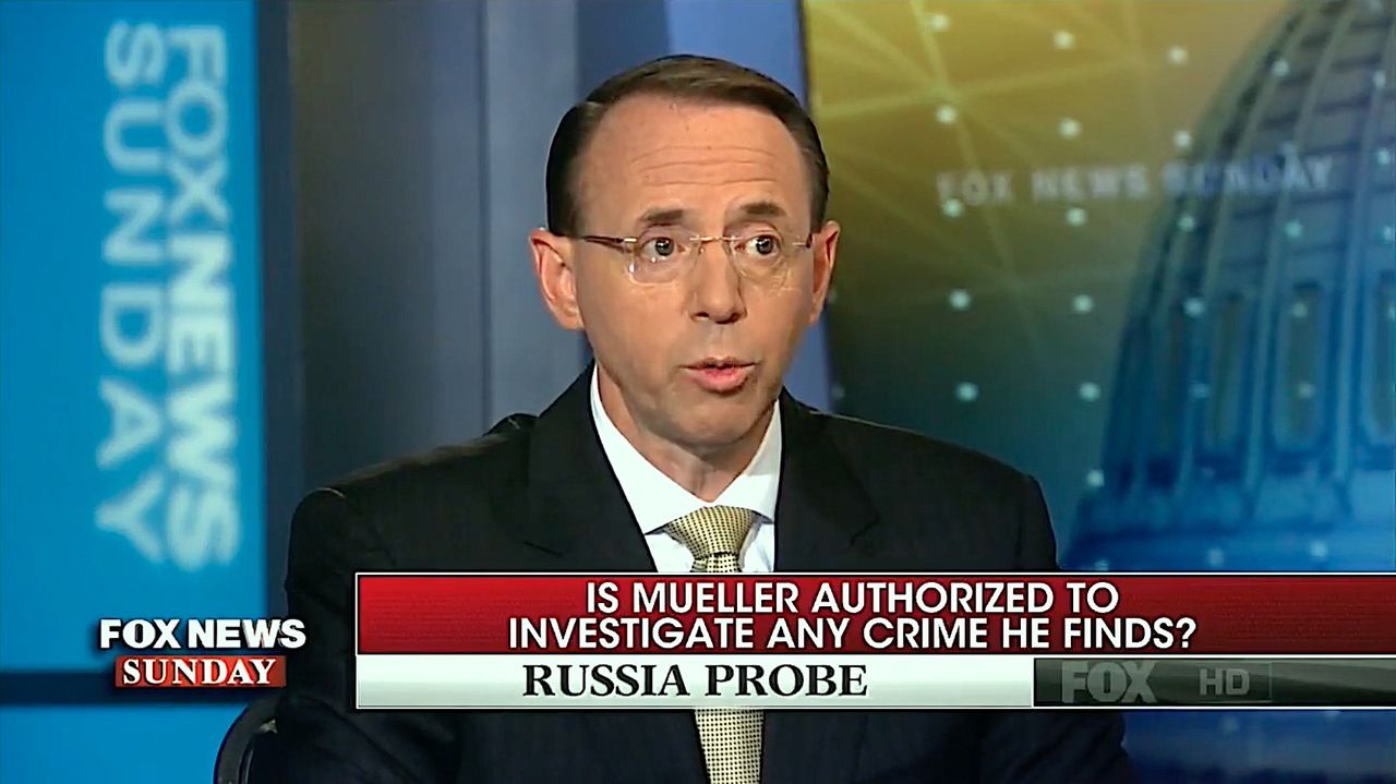 Deputy AG Rod Rosenstein talks Trump, Clinton, Russia probe