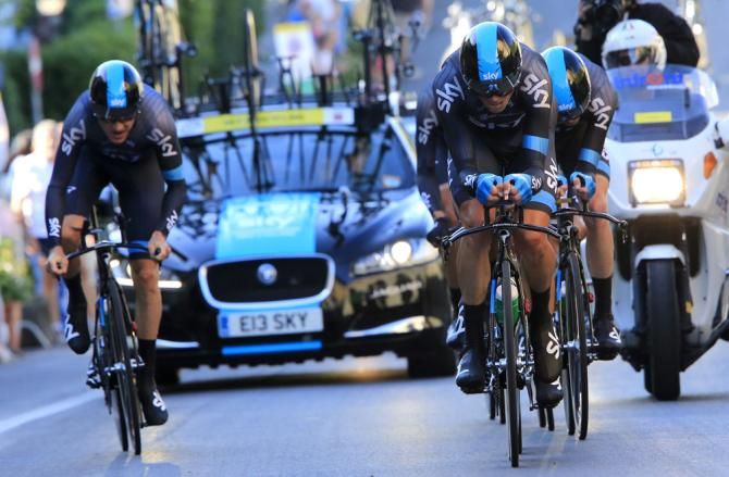 Team Sky picked up bronze for their efforts