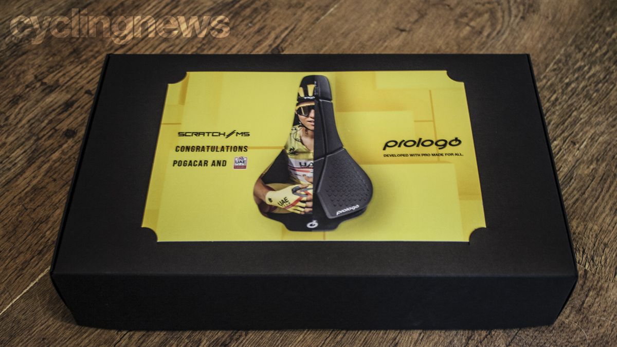 Tadej Pogacar Prologo Scratch M5 carbon saddle