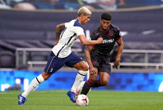 Erik Lamela, left, is one of the players who has been picked ahead of Alli