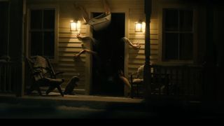 Resident Evil door scene