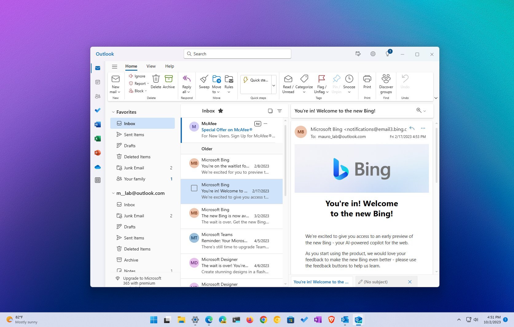 Bo te Mails Windows 11 Messagerie Windows 10 Gratuit VPOTK