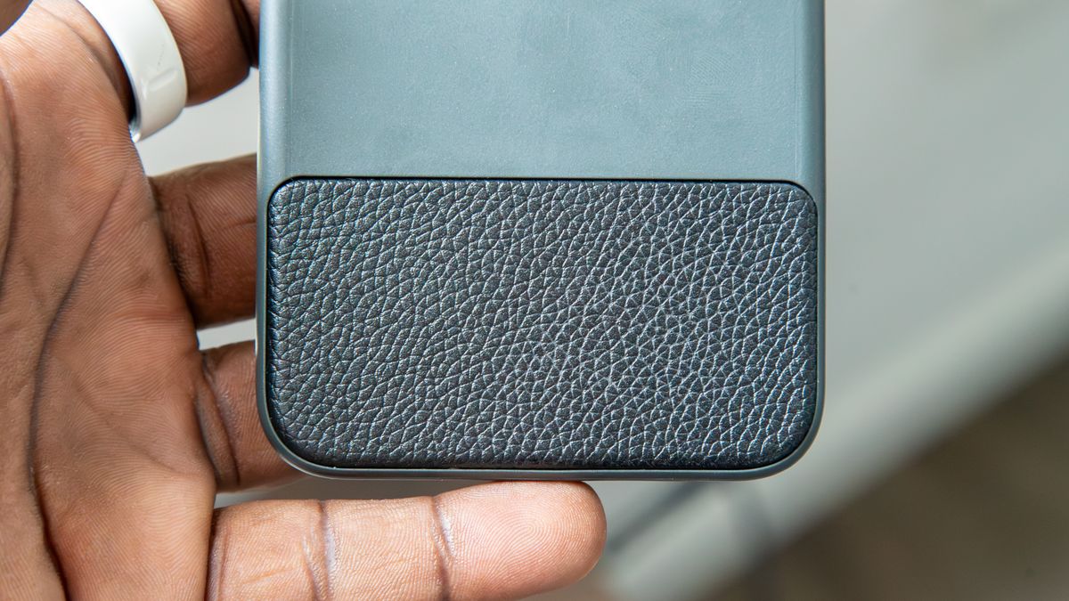 The back of the Clicks Keyboard case