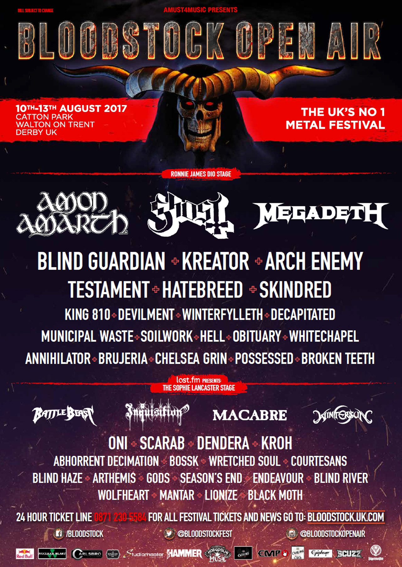 Bloodstock: 10 more bands added to 2017 bill | Louder