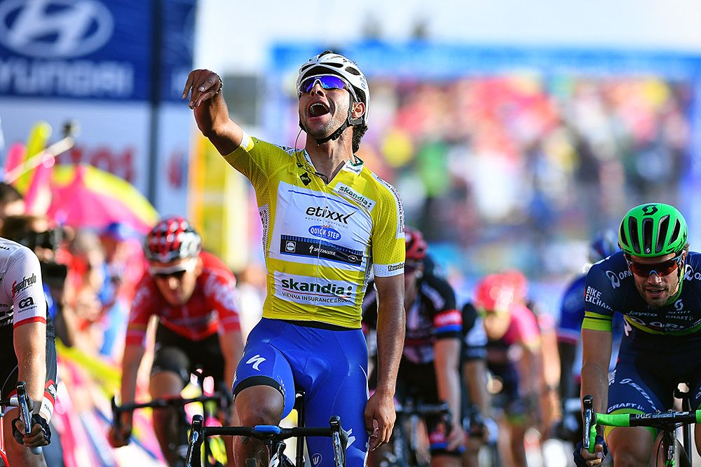 Fernando Gaviria (Etixx-QuickStep) wins stage 4 in Poland