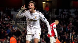 Michu Swansea Arsenal