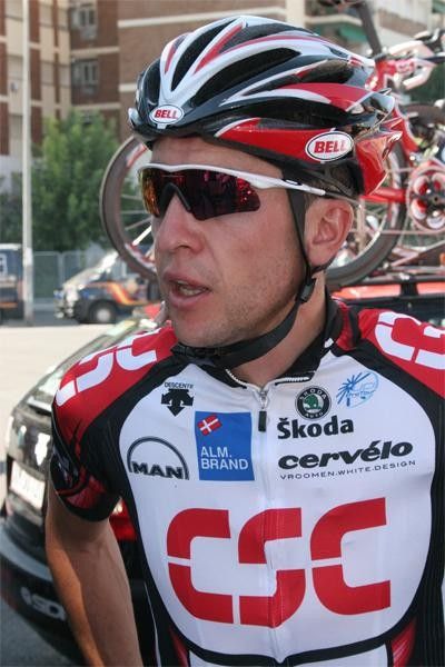 CSC's race favourite Carlos Sastre