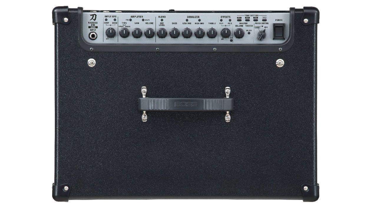 Boss Katana-110 and Katana-210 Bass amps