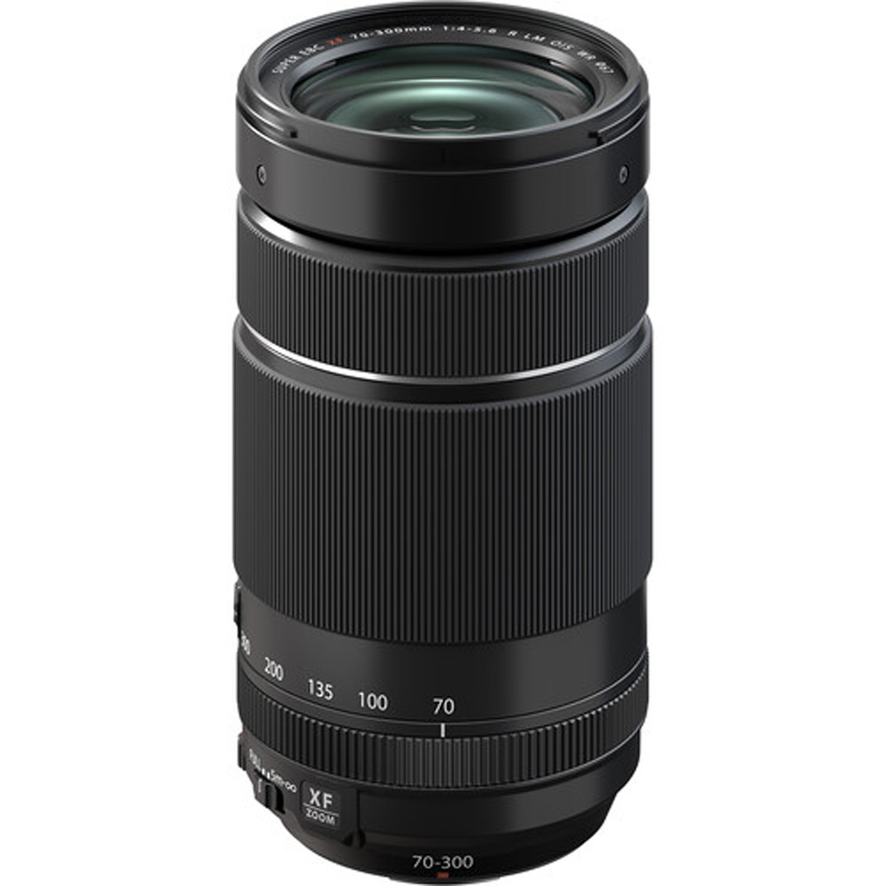 Fujifilm XF 70-300mmF4-5.6 R LM OIS WR on a white background