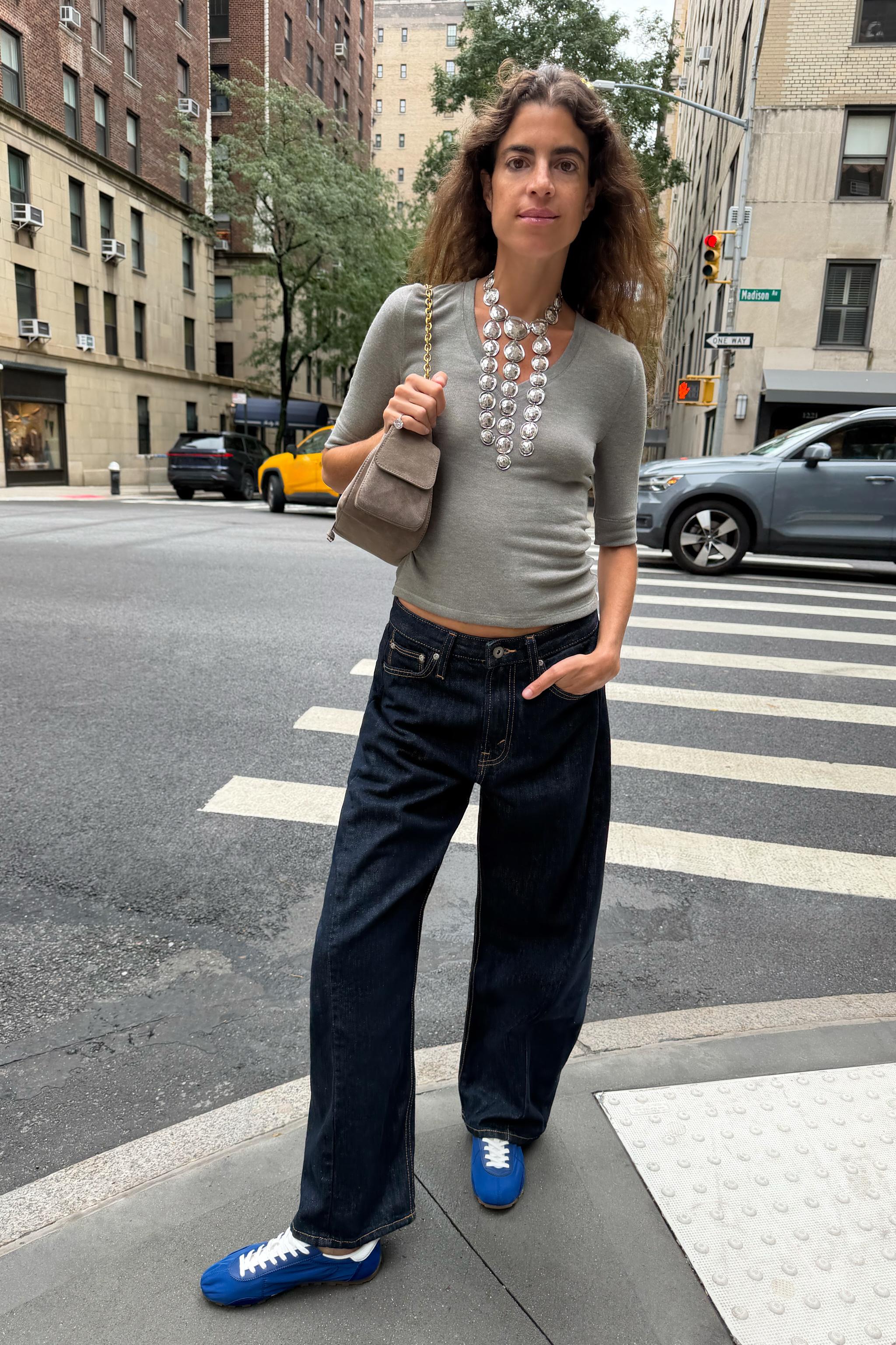 Zw Collection Mid-Rise Relaxed Ankle Jeans - Blue - 26 (us 2)