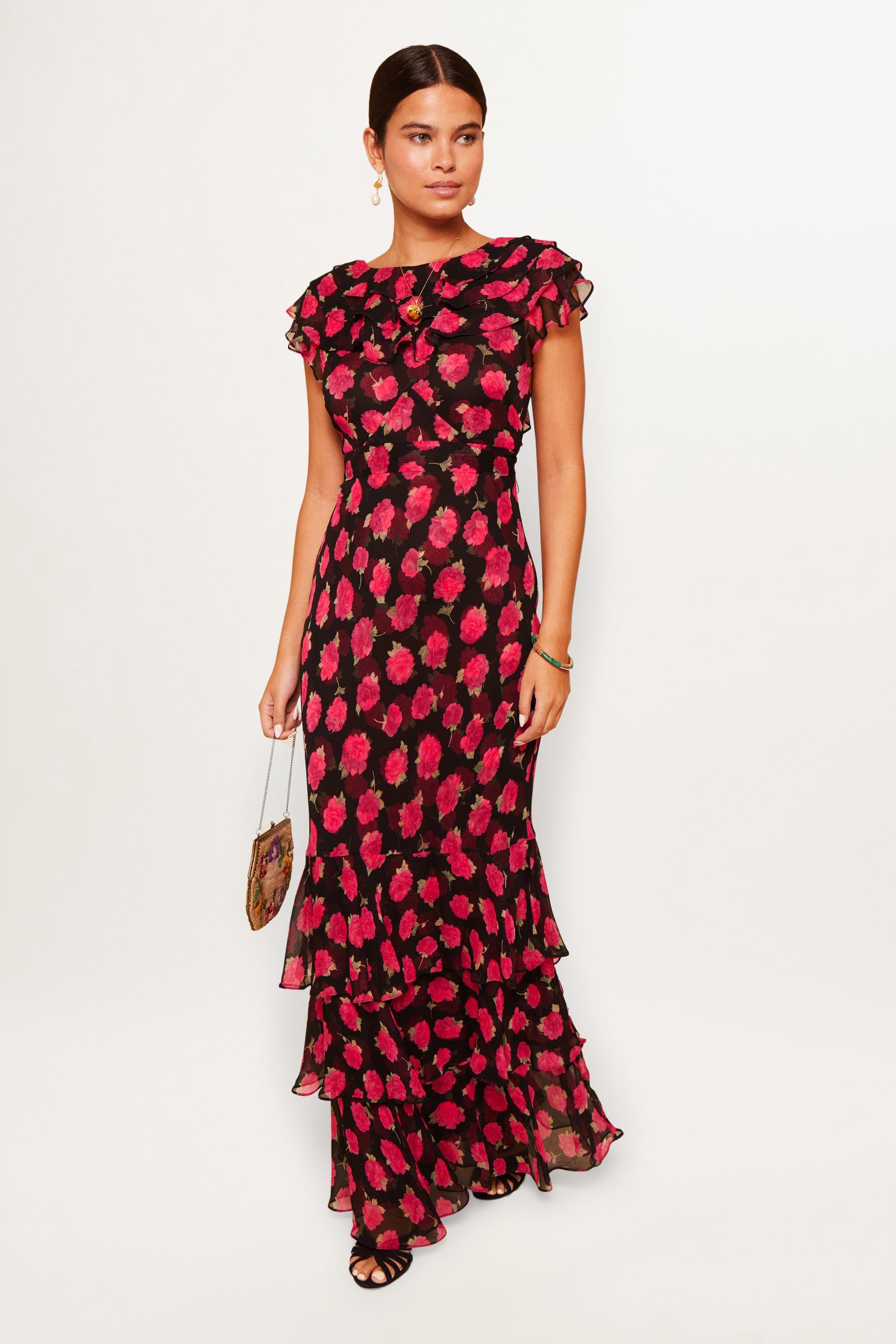 Rio - Vintage Rose Black